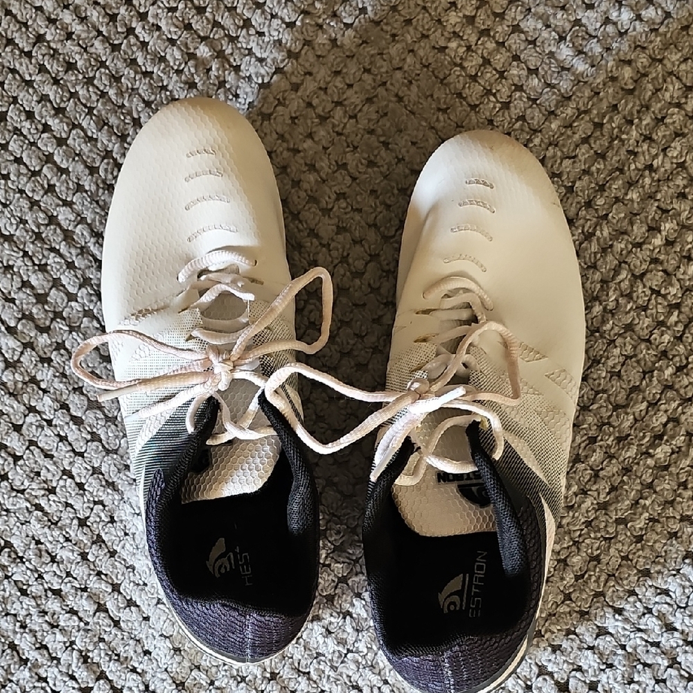 White and Black Track Shoes